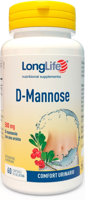 LONGLIFE D-MANNOSE 60CPS