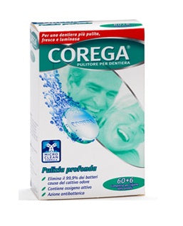 Corega 66 compresse per la pulizia di protesi dentarie