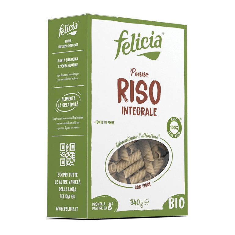 FELICIA BIO RISO INTEGRALE PENNE 340 G