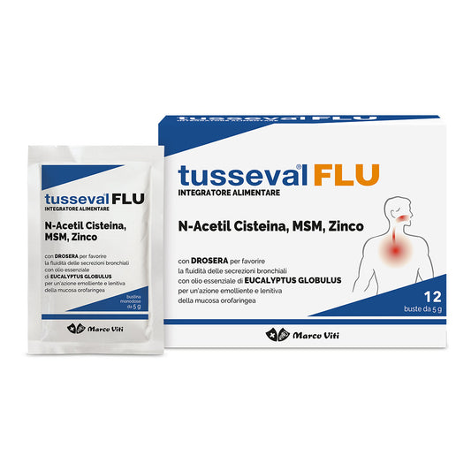 TUSSEVAL FLU 12 BUSTINE SOLUBILI