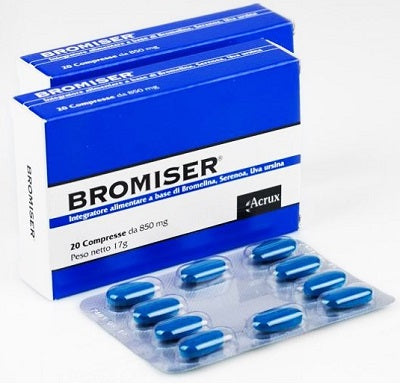 BROMISER 20 COMPRESSE 850 MG