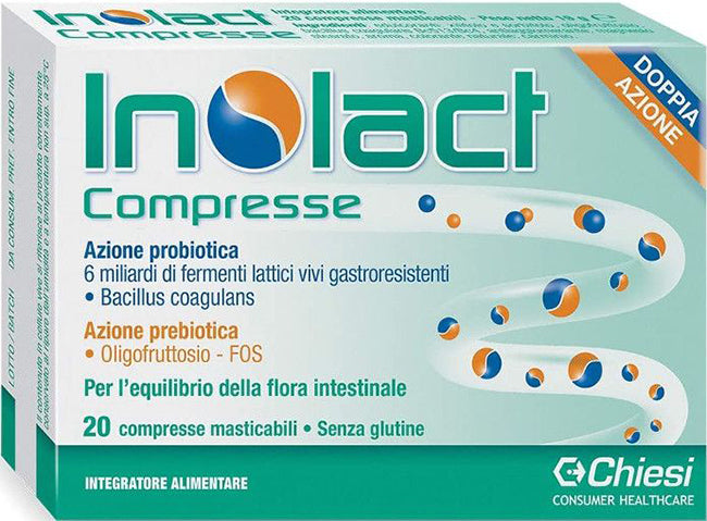 INOLACT 20 COMPRESSE MASTICABILI