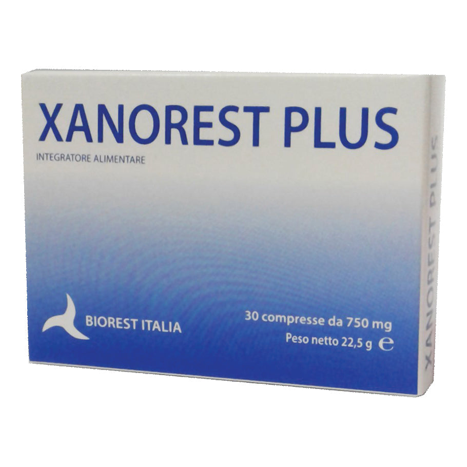 XANOREST PLUS 30 COMPRESSE 22,5 G