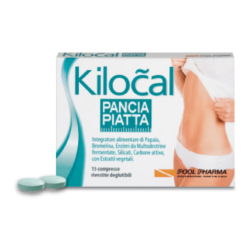 KILOCAL PANCIA PIATTA 15 COMPRESSE