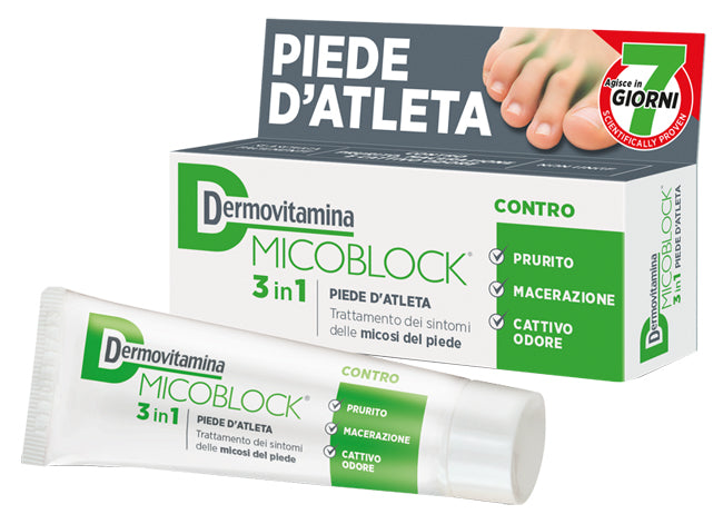 Dermovitamina Micoblock 3 in 1 Piede D'Atleta 30ml