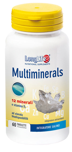 LONGLIFE MULTIMINERALS 60 TAVOLETTE