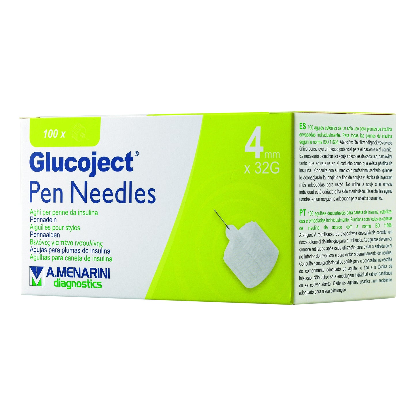 GLUCOJECT AGO PENNA 4MM G32