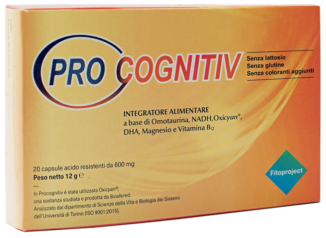 PROCOGNITIV 20 CAPSULE 12 G