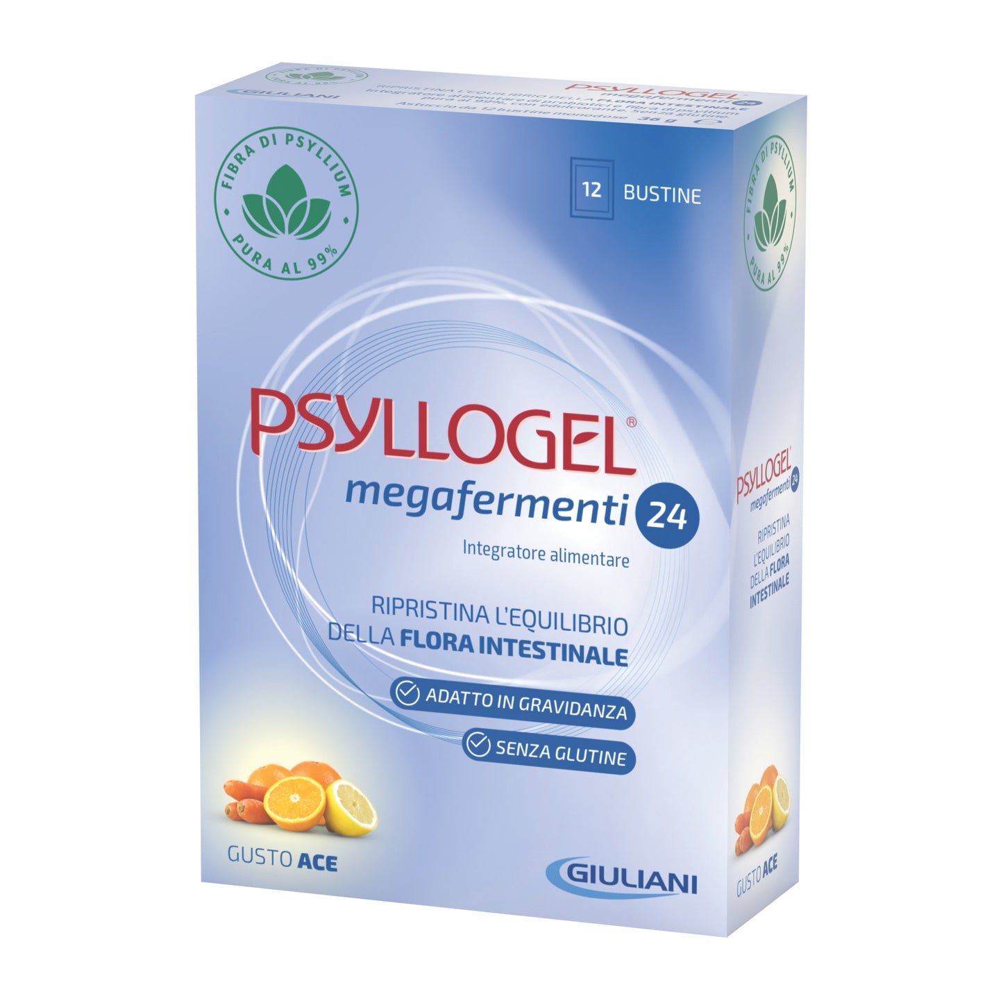 PSYLLOGEL MEGAFERMENTI 24 ACE 12 BUSTE 3 G