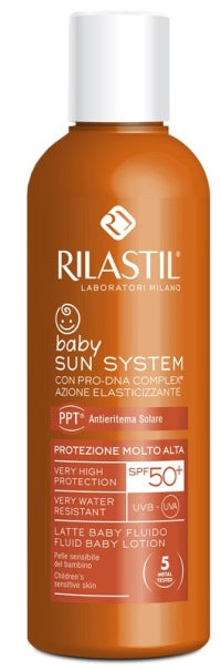 Rilastil Sun System Baby Latte Solare Fluido Bambini SPF50+ 200ml