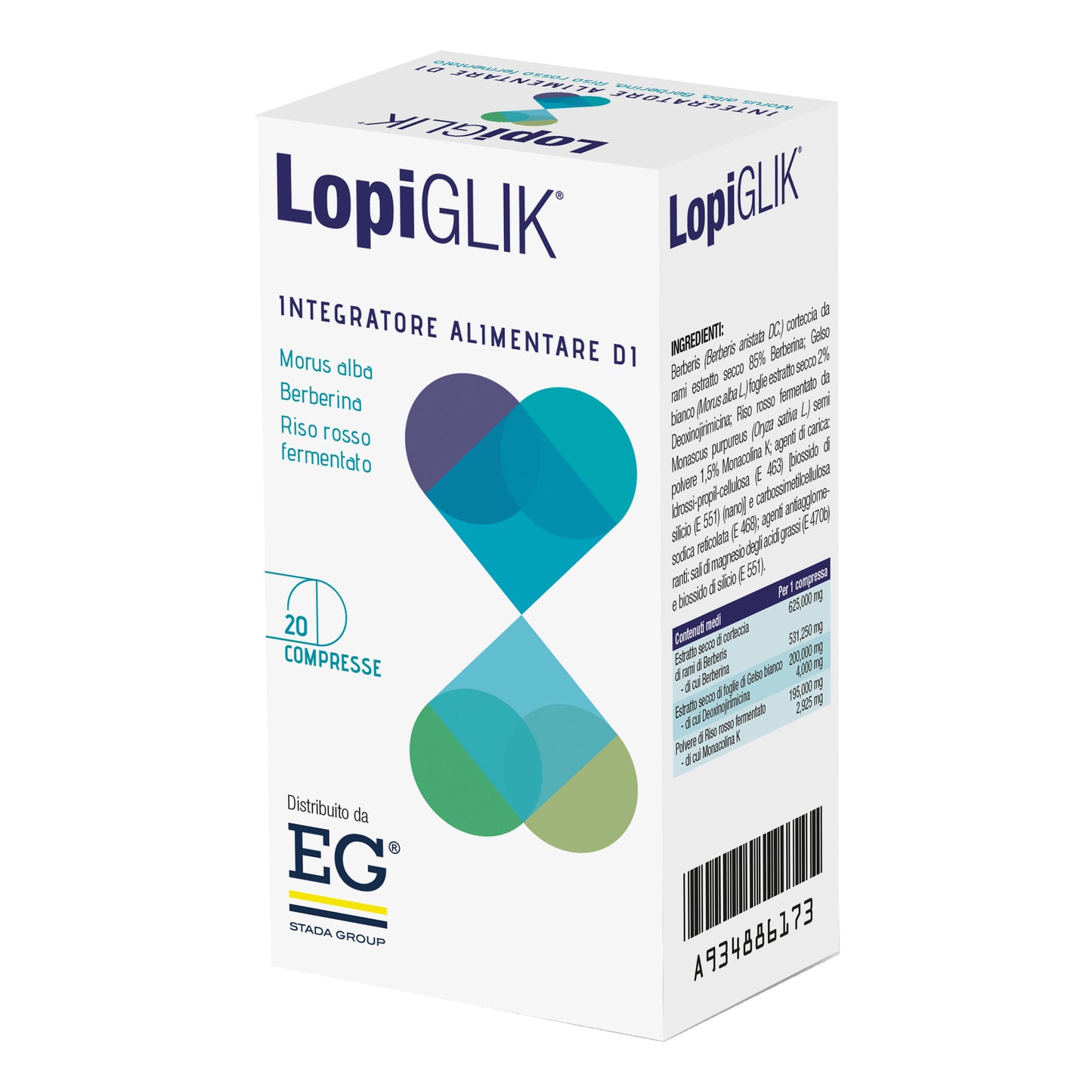 LOPIGLIK 20 COMPRESSE 1,15 G