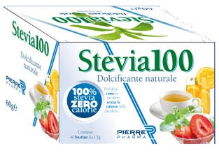 STEVIA 100 40 BUSTINE DA 1 G L'UNA