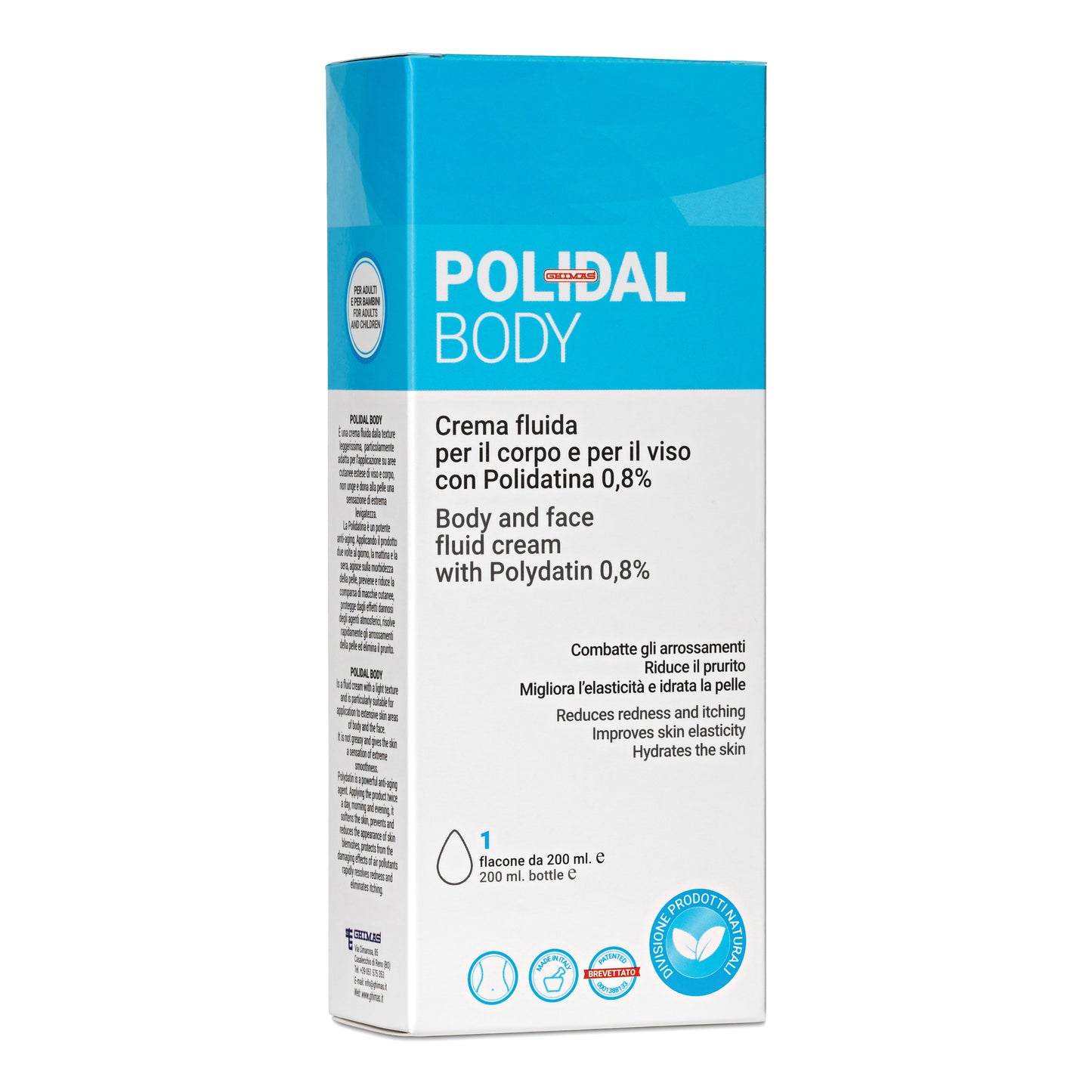 POLIDAL BODY CREMA CORPO VISO 200 ML