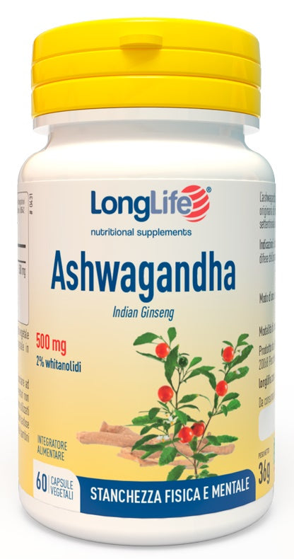 LONGLIFE ASHWAGANDHA 60CPS