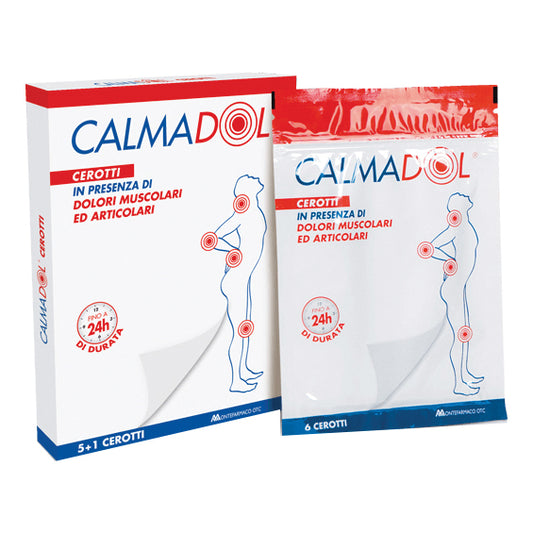 CALMADOL CEROTTO RISCALDANTE PACK 6 PEZZI