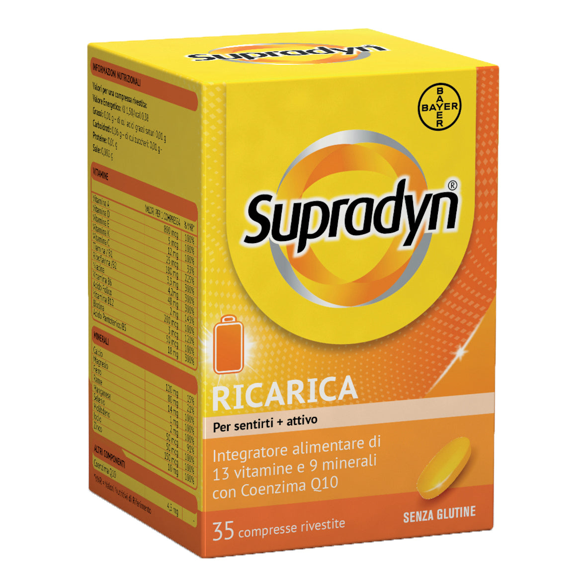 SUPRADYN RICARICA 35 COMPRESSE -Integratore multivitaminico