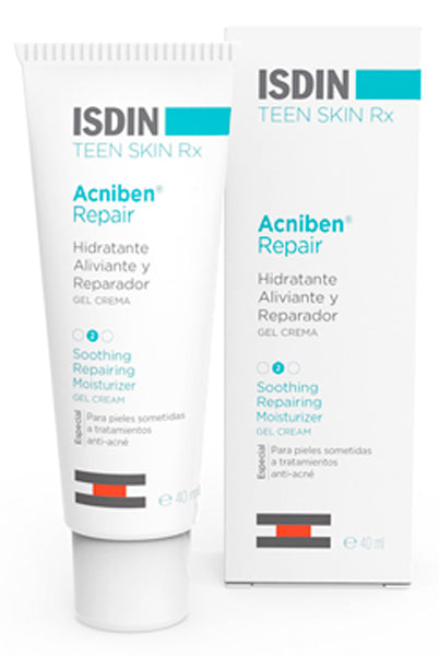 Isdin Acniben Repair Gel Crema Idratante Viso 40ml