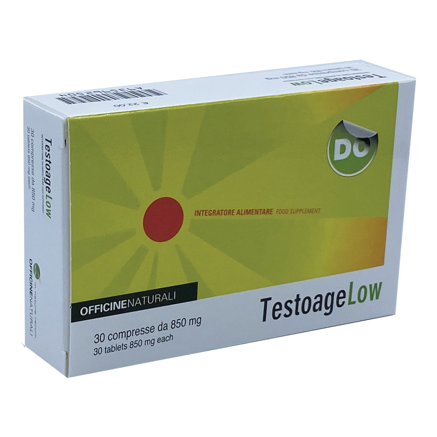 TESTOAGE LOW 30 CPR 850 MACERATO GLICERICO