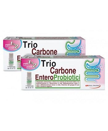 TRIOCARBONE ENTEROPROBIOTICI 7 FLACONCINI X 10 ML