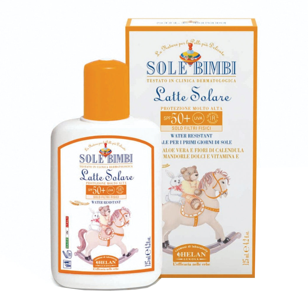 SOLE BIMBI LATTE SOLARE SPF50+ 125 ML