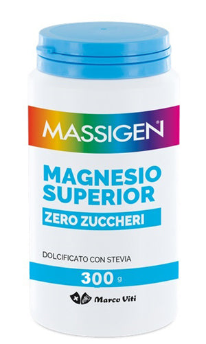 Massigen Magnesio Superior Zero Zuccheri Integratore Contro La Stanchezza 300g