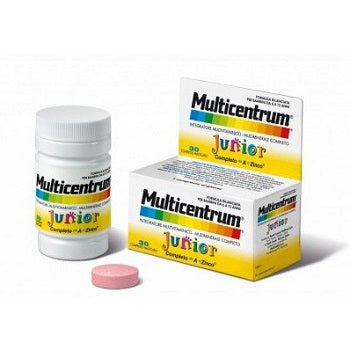 MULTICENTRUM JUNIOR 30 COMPRESSE-Integratore alimentare multivitaminico multiminerale