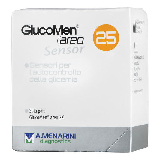 Glucomen Areo sensor strisce misurazione glicemia 25 pezzi
