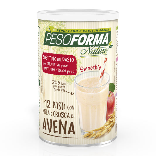 PESOFORMA NATURE SMOOTHIE MELA E CRUSCA AVENA 12 PASTI 420 G