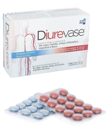 DIUREVASE 60 COMPRESSE 750 MG