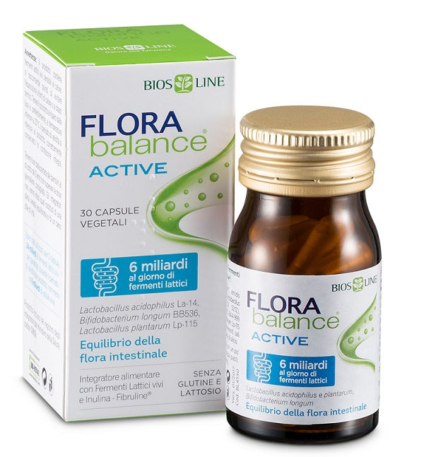 BIOSLINE FLORABALANCE ACTIVE 30 CAPSULE VEGETALI