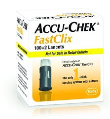 Accu-check lancette pungidito Fasticlix 100 pezzi+2