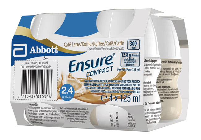 ENSURE COMPACT CAFFE 4 BOTTIGLIE DA 125 ML