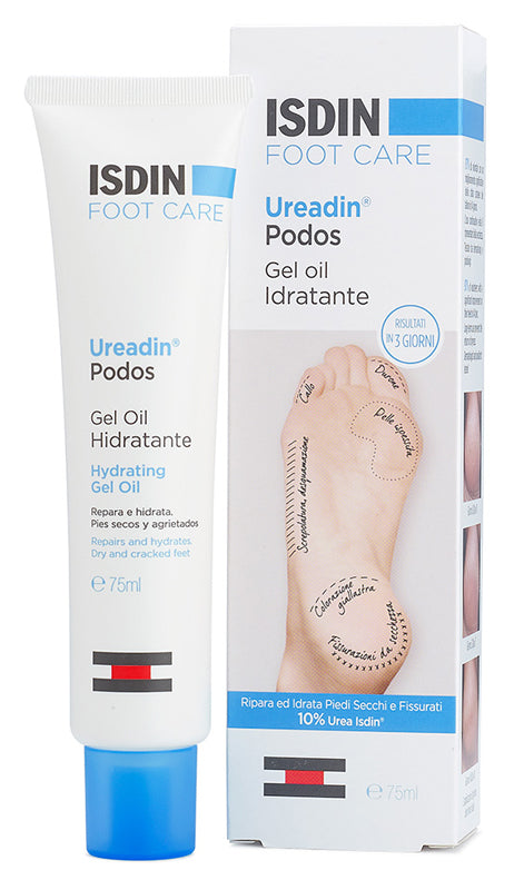 Isdin Ureadin Podos Gel Oil Idratante Per Piedi Secchi 75ml