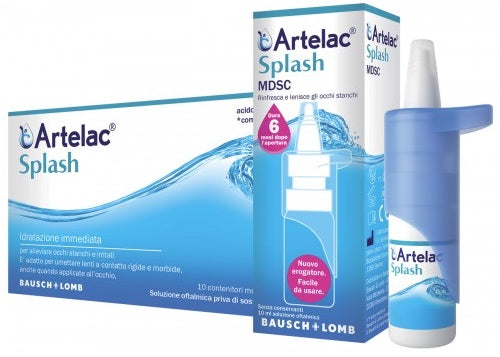 ARTELAC SPLASH GOCCE OCULARI 10 FLACONCINI MONODOSE 0,5 ML