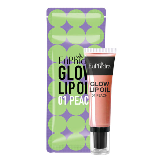 EUPHIDRA GLOW LIP OIL 01 PEAC