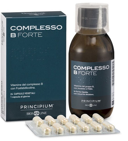 Biosline Principium Complesso B Forte Gocce 130ml Integratore di vitamine del gruppo B