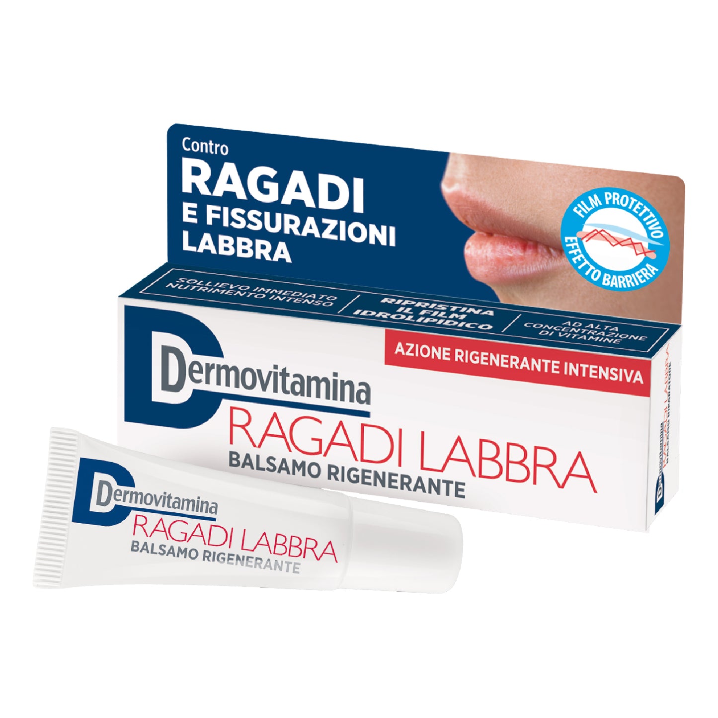 Dermovitamina ragadi labbra balsamo rigenerante 8 ml