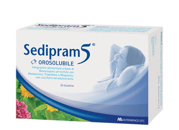 SEDIPRAM 5 24 STICKPACK OROSOLUBILI 28,8 G
