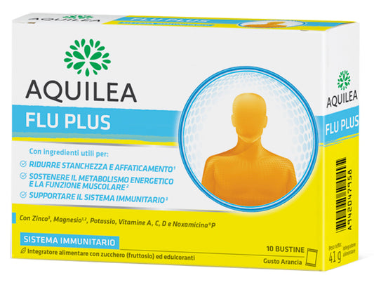AQUILEA FLU PLUS 10 BUSTINE