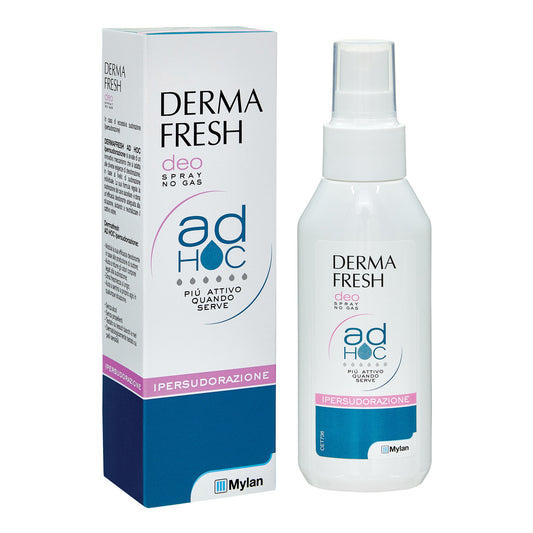 DERMAFRESH DEO SPRAY NO GAS AD HOC IPERSUDORAZIONE DEODORANTE 100 ML