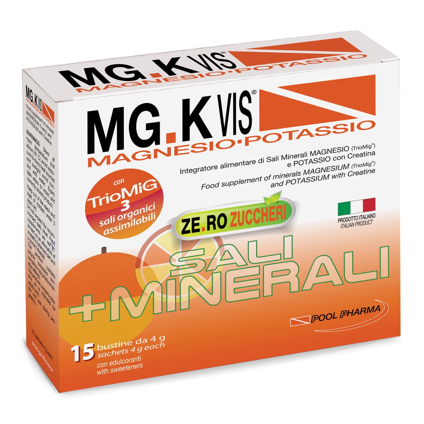 MGK VIS ORANGE ZERO ZUCCHERI 15 BUSTINE