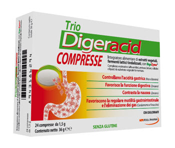 TRIO DIGERACID 24 COMPRESSE