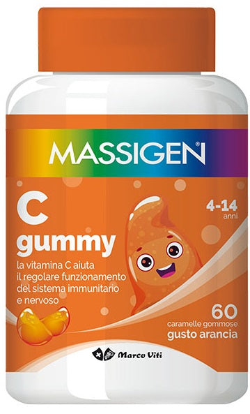 Marco Viti Massigen C Gummy 60 caramelle gommose gusto arancia