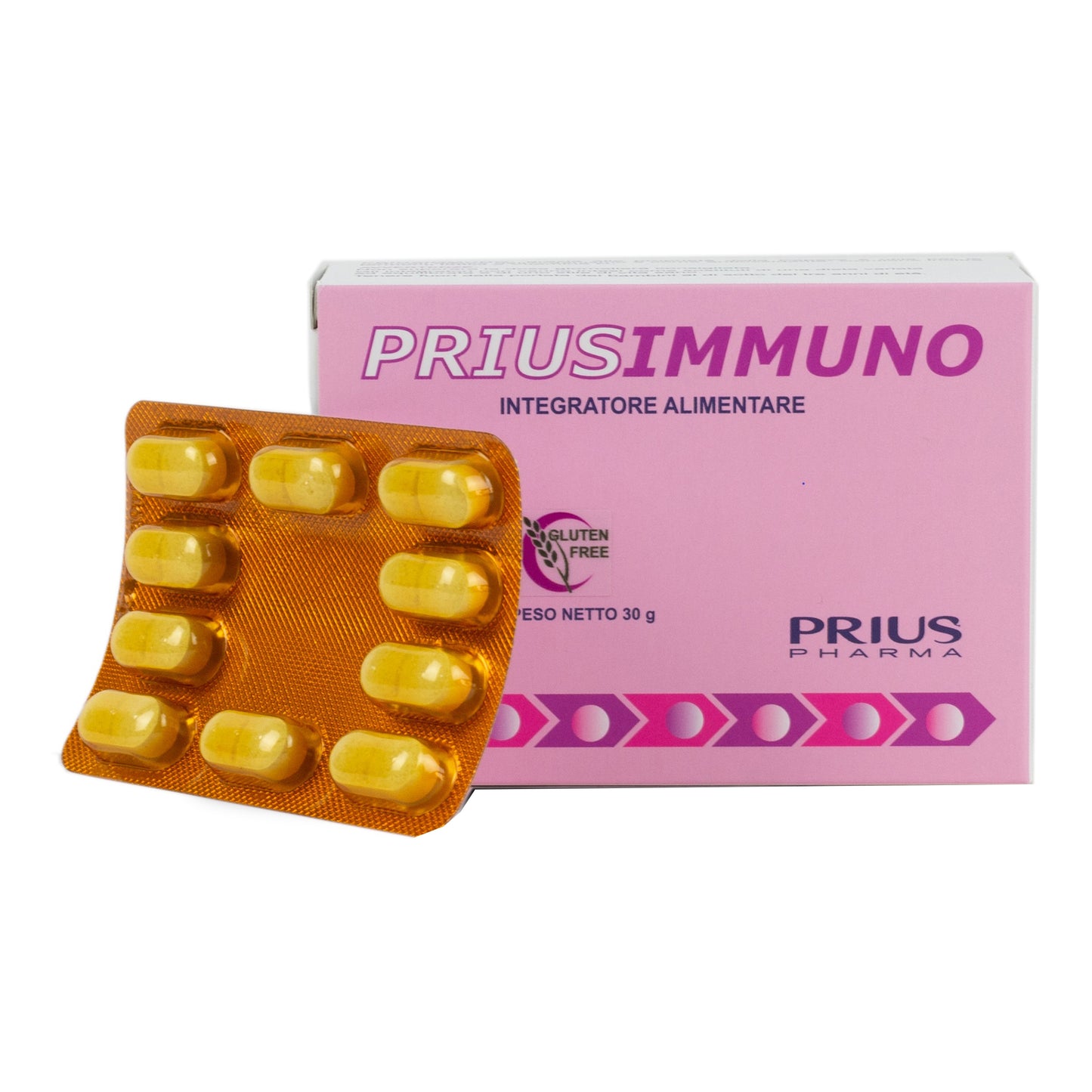 PRIUSIMMUNO 30 COMPRESSE MASTICABILI