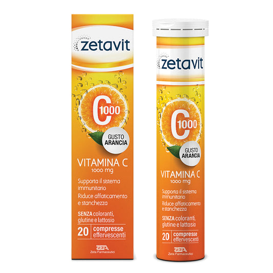 ZETAVIT C1000 20 COMPRESSE EFFERVESCENTI