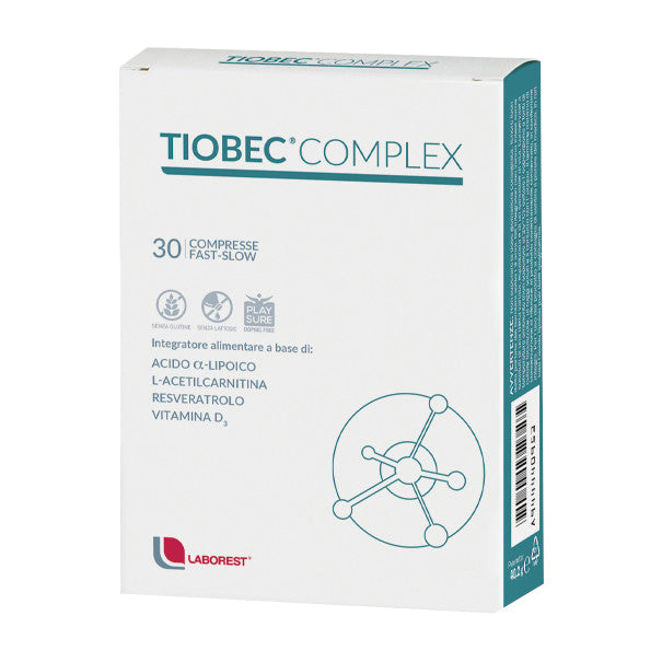 TIOBEC COMPLEX 30 COMPRESSE FAST SLOW