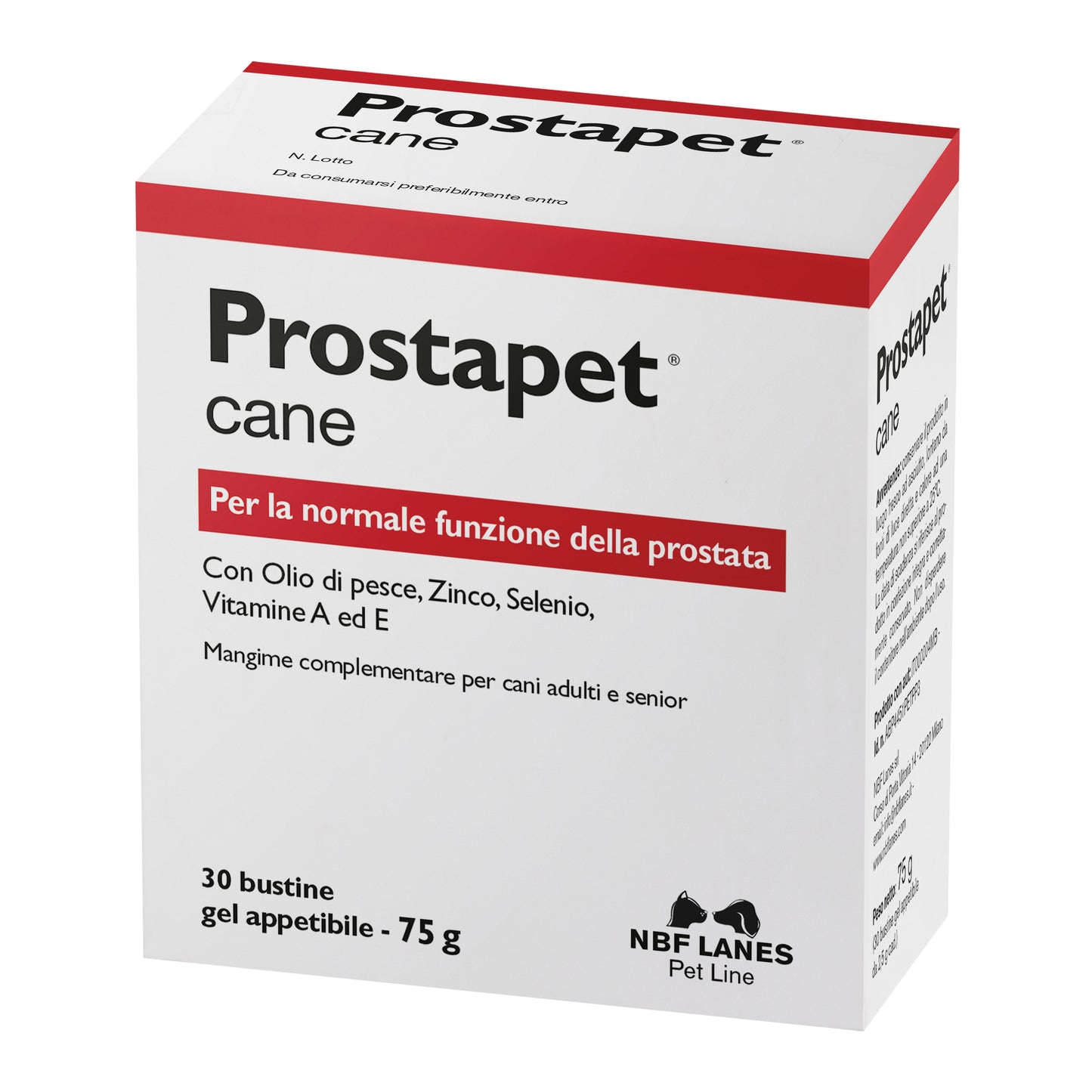 PROSTAPET CANE GEL 60 BUSTINE