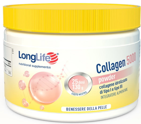 LONGLIFE COLLAGEN 5000 POWDER 130 G