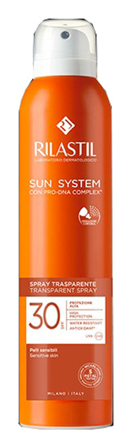 Rilastil Sun System protezione solare Spray trasparente SPF30 200 ml