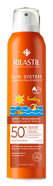 Rilastil Sun System Baby Spray Vapo Solare Bambini SPF50+ 200ml